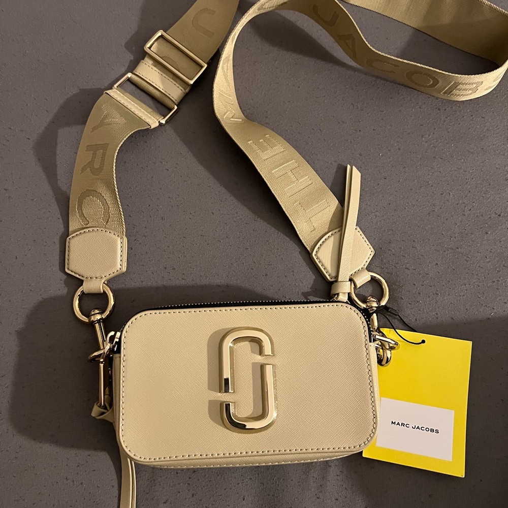 Marc Jacobs Beige Crossbody Bag